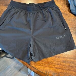NOBULL Men's Dark Gray Athletic Shorts